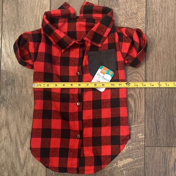Black & Red Flannel Shirt - Picture 5 of 6